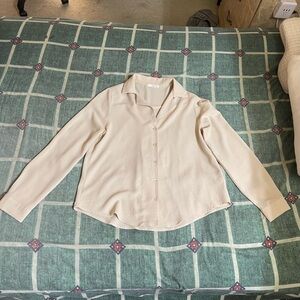 Timing Cream Blouse